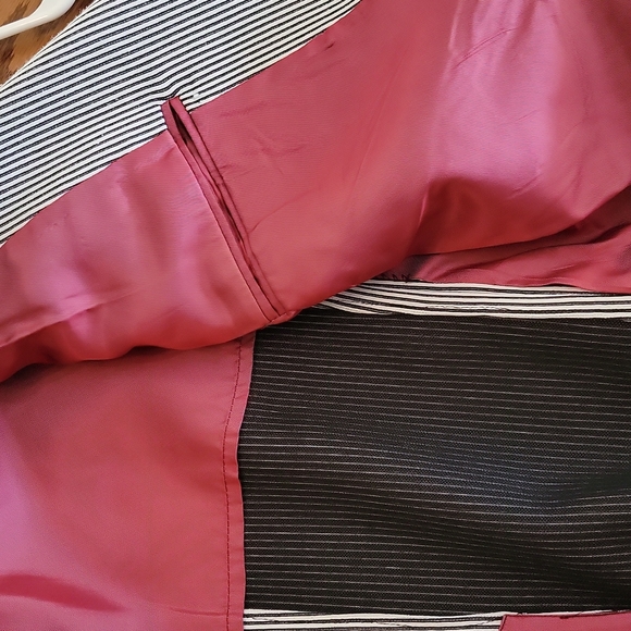 🍃Derby of San Francisco men's blazer jacket strips 38/S - Picture 14 of 14